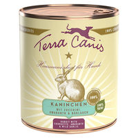 Produktbild von Terra Canis Classic Kaninchen mit Pute und Hirse Stückchen in Sauce glutenfrei Adult 800 g 6 Stück - 6 x 800 g