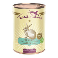 Produktbild von Terra Canis Classic Kaninchen mit Zucchini glutenfrei 6x400g