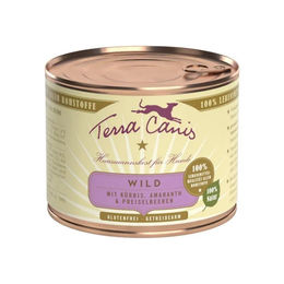 Terra Canis Classic Wild Hundefutter Adult Glutenfrei 12 x 200 g - 12 x 200 g – Bild 1 von 1