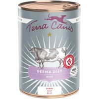 Produktbild von Terra Canis Derma Diät Hund Nassfutter Rind Getreidefrei Veterinärdiät 6x400 g