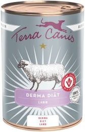 Produktbild von Terra Canis Derma Diät Nassfutter Hund Lamm Getreidefrei 6x400 g