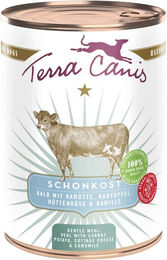 Terra Canis First Aid Magen-Darm-Schonkost Kalb Nassfutter 6x400g - 6 x 400 g – Bild 1 von 2