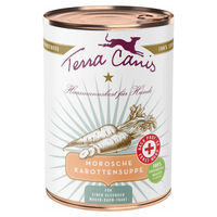 Produktbild von Terra Canis First Aid Magen-Darm-Schonkost Morosche Karottensuppe Nassfutter für Hunde 6 x 400 g - 6 x 400 g