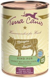 Produktbild von Terra Canis Fleisch PUR Rind Monoprotein mit hohem Fleischanteil 6x400 g - 6 x 400 g