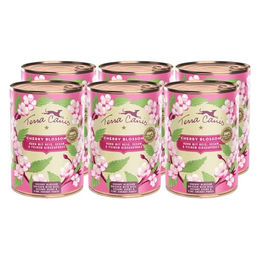 Terra Canis Flower Menü Cherry Blossom Hundefutter Huhn mit Reis, Sesam und Kirschpüree Nassfutter 6x400g - 6 x 400 g – Bild 1 von 3