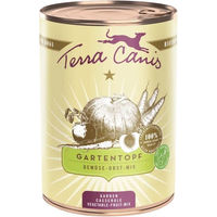 Produktbild von Terra Canis Gartentopf Classic Obst-Gemüse-Mischung Nassfutter 12x400g