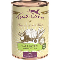 Produktbild von Terra Canis Gartentopf Gemüse-Obst-Mix Vegan Getreidefrei 6 x 400 g - 12 x 400 g