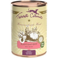 Produktbild von Terra Canis Gartentopf Red Detox Veganes Nassfutter zur Verdauung und Gewichtskontrolle 6x400 g - 6 x 400 g
