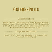 Produktbild von Terra Canis Gelenk-Paste mit Kokosöl, Kollagen, Glucosamin, Schachtelhalm und Teufelskralle zur Unterstützung der Gelenke für Hunde 250ml - 250 ml