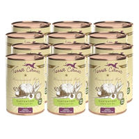 Produktbild von Terra Canis Gemüse-Obst-Mix Gartentopf Vegan Getreidefrei Hundefutter Adult 12x400 g - 12 x 400 g