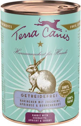 Terra Canis Getreidefrei Hundefutter Kaninchen und Pute Stückchen in Sauce 6 x 400 g - 6 x 400 g – Bild 1 von 4