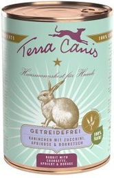 Produktbild von Terra Canis Getreidefreies Hundefutter Adult Kaninchen mit hohem Fleischanteil 6x400 g - 6 x 400 g