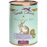 Produktbild von Terra Canis Getreidefreies Hundefutter Adult Kaninchen mit hohem Fleischanteil 6x400 g - 6 x 400 g