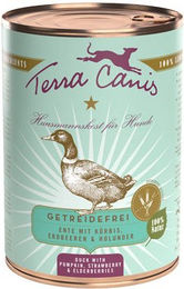 Terra Canis Getreidefreies Hundefutter Ente 6 x 400 g Dose - 6 x 400 g – Bild 1 von 2