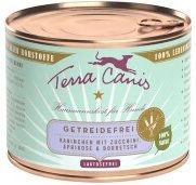 Produktbild von Terra Canis Getreidefreies Kaninchen Futter für Adult mit hohem Fleischanteil 12x200 g - 12 x 200 g