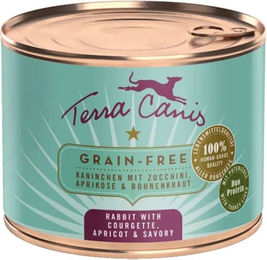 Produktbild von Terra Canis Getreidefreies Kaninchen mit Zucchini 12x200g