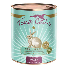 Terra Canis Getreidefreies Kleintierfutter Kaninchen mit Zucchini, Aprikose und Borretsch 12x800g – Bild 1 von 2