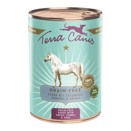 Terra Canis Getreidefreies Pferdefutter mit Steckrübe, Fenchel & Salbei für Adult 12x400g – Bild 1 von 2