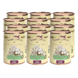 Produktbild von Terra Canis Green Detox Hunde-Nahrungsergänzung Nassfutter 12x400g - 12 x 400 g