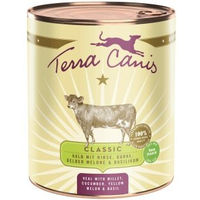 Produktbild von Terra Canis Hund Nassfutter Classic Adult Kalb Glutenfrei 6x800 g - 6 x 800 g