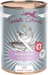 Terra Canis Hund Nassfutter Derma Diät Huhn und Lachs Getreidefrei 6x400 g – Bild 1 von 1