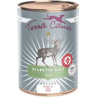 Produktbild von Terra Canis Hund Nassfutter Diabetic Diät Wild Getreidefrei Veterinärdiät 6x400 g