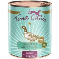 Produktbild von Terra Canis Hund Nassfutter Ente Adult Getreidefrei und Glutenfrei 6x800 g - 6 x 800 g