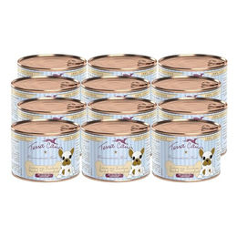 Produktbild von Terra Canis Hund Nassfutter Huhn mit Kürbis Blütenpollen und Kamille Welpe glutenfrei 12x200g - 12 x 200 g