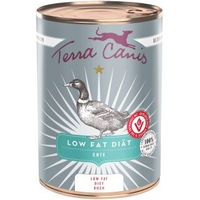 Produktbild von Terra Canis Hund Nassfutter Low Fat Diät Ente Getreidefrei 6x400 g
