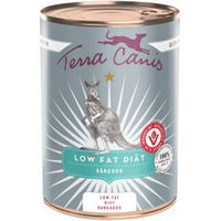 Produktbild von Terra Canis Hund Nassfutter Low Fat Diät Känguru Getreidefrei 6x400 g