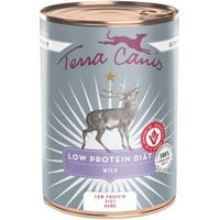 Produktbild von Terra Canis Hund Nassfutter Low Protein Diät Wild mit Leber und Niere getreidefrei 6x400 g