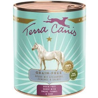 Produktbild von Terra Canis Hund Nassfutter Pferd Adult Getreidefrei und Glutenfrei 6x800 g - 6 x 800 g