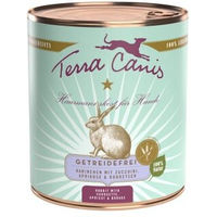 Produktbild von Terra Canis Hundefutter Adult Kaninchen mit Zucchini, Aprikose und Borretsch Getreidefrei Glutenfrei 6x800g - 6 x 800 g