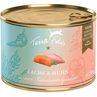 Produktbild von Terra Canis Hundefutter Adult Lachs & Huhn Stückchen in Sauce Getreidefrei 12 x 200 g - 12 x 200 g