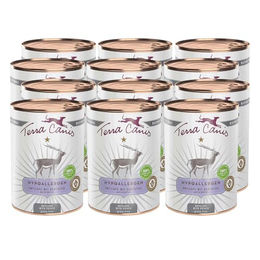Produktbild von Terra Canis Hundefutter Antilope mit Kartoffel Hypoallergenes Nassfutter Getreidefrei und Glutenfrei 12x400g - 12 x 400 g