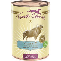 Produktbild von Terra Canis Hundefutter Büffel mit Hirse 6x400g