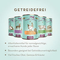 Produktbild von Terra Canis Hundefutter Ente Kürbis & Erdbeere Getreidefreies Nassfutter Adult Hypoallergen 12x400g - 12 x 400 g