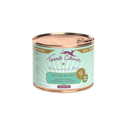 Produktbild von Terra Canis Hundefutter Ente mit Kürbis Erdbeeren und Holunder Getreidefrei Adult 12 x 200 g - 12 x 200 g