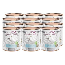 Produktbild von Terra Canis Hundefutter Ente mit Petersilienwurzel Hypoallergenes Nassfutter Getreidefrei und Glutenfrei 12x800g - 12 x 800 g