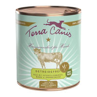 Produktbild von Terra Canis Hundefutter Getreidefrei Kalb mit Petersilienwurzel, Mango & Johannisbeere 6 x 800 g - 6 x 800 g