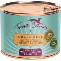 Produktbild von Terra Canis Hundefutter Huhn mit Pastinake getreidefrei 12x200g