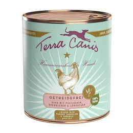 Terra Canis Hundefutter Huhn mit Pastinaken, Brombeeren und Löwenzahn getreidefrei 6 x 800 g - 6 x 800 g – Bild 1 von 7