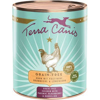 Produktbild von Terra Canis Hundefutter Huhn mit Pastinaken, Brombeeren und Löwenzahn getreidefrei Adult 6x800g