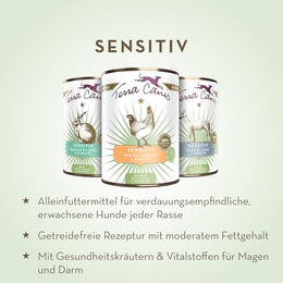 Terra Canis Hundefutter Huhn Sensitive Getreidefrei 6x800g - 6 x 800 g – Bild 1 von 2