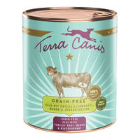 Produktbild von Terra Canis Hundefutter Kalb mit Petersilienwurzel, Mango und Johannisbeere getreidefrei Adult 12x800g