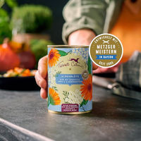 Produktbild von Terra Canis Hundefutter Lamm mit Gartengemüse und Rosenblättern Flower Menü Englische Rose Nassfutter 6x400g - 6 x 400 g