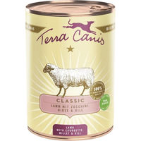 Produktbild von Terra Canis Hundefutter Lamm mit Zucchini 6x400g