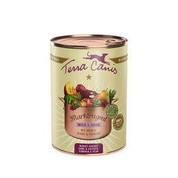 Terra Canis Hundefutter Marktragout Wild und Huhn mit Kürbis getreidefrei Adult 6x385g – Bild 1 von 2
