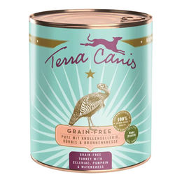 Terra Canis Hundefutter Pute mit Sellerie, Kürbis und Brunnenkresse getreidefrei Adult 12x800g – Bild 1 von 2