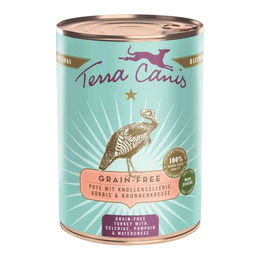 Terra Canis Hundefutter Pute mit Sellerie, Kürbis und Brunnenkresse getreidefrei Adult 6x400g – Bild 1 von 2